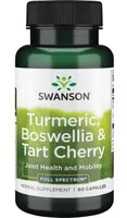 Swanson - Turmeric, Boswellia & Cherry, 60 capsules