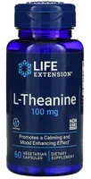 Life Extension - L-Theanine, 100mg, 60 vkaps