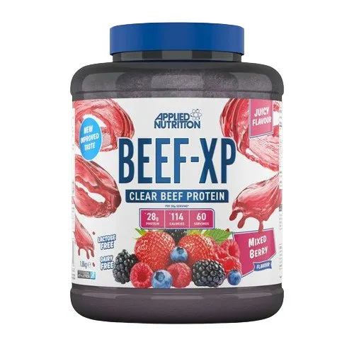 Applied Nutrition - Białko Wołowe Beef-XP, Owoce Leśne, Proszek, 1800g