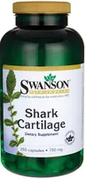 Swanson - Shark Cartilage, 750mg, 250 Capsules
