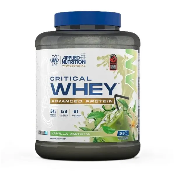 Applied Nutrition - Odżywka Białkowa, Critical Whey, Vanilla Matcha, Proszek, 2000g