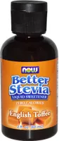 NOW Foods - Better Stevia, English Toffee, Liquid, 59 ml