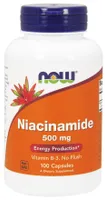 NOW Foods - Niacinamide (B-3), 500 mg, 100 capsules