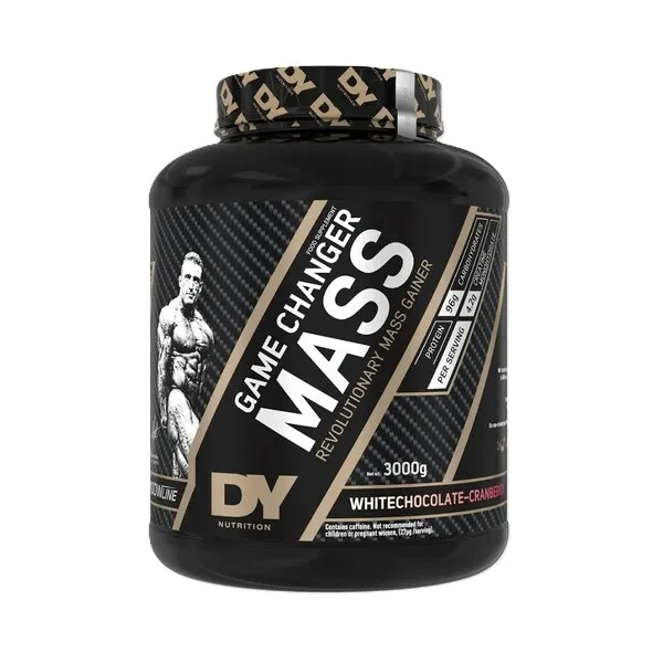 Dorian Yates - Game Changer Mass, Gainer, White Chocolate-Cranberry, Proszek, 3000g