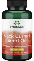 Swanson - Blackcurrant Seed Oil, 500mg, 180 Softgeles