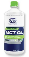 PVL Essentials - Olej MCT, 100%, Bezsmakowy, 946 ml