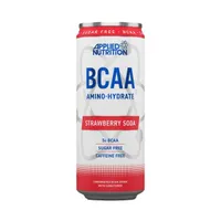 Applied Nutrition - BCAA Amino-Hydrate Cans, Strawberry Soda, Płyn, 12 x 330 ml