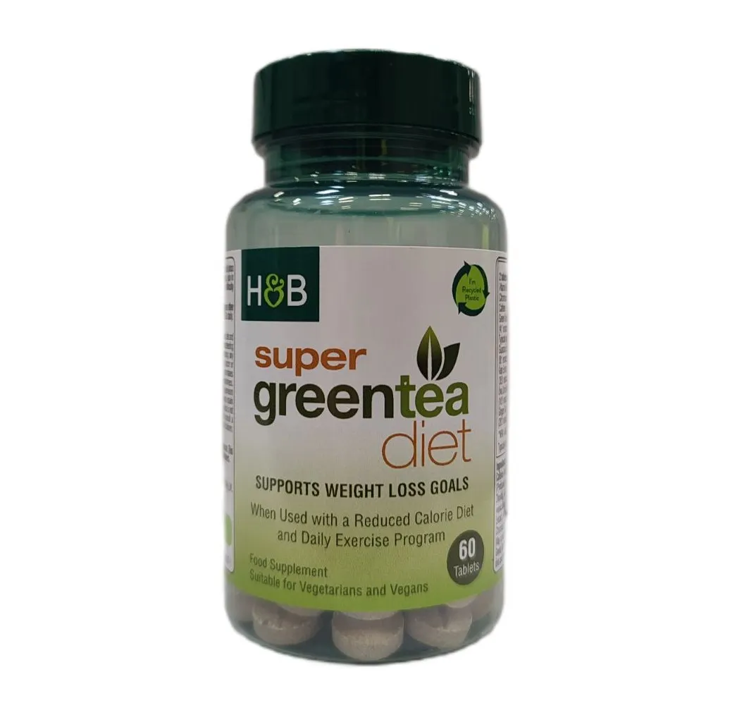 Holland & Barrett - Super Green Tea Diet, 60 Tabletek