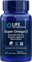 Life Extension - Super Omega-3 EPA/DHA with Sesame Lignans & Olive Extract, 60 Softgeles