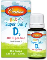 Carlson Labs - Baby's Super Daily D3, 400 IU, Płyn, 10 ml