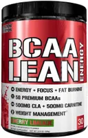 EVLution Nutrition - BCAA Lean Energy, Fruit Punch, Proszek, 321g