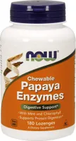 NOW Foods - Papaya Enzyme, Papain, 180 Lozenges