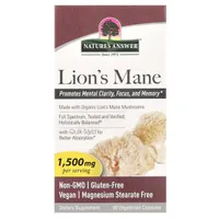 Lion's Mane, 1500mg - 90 vcaps