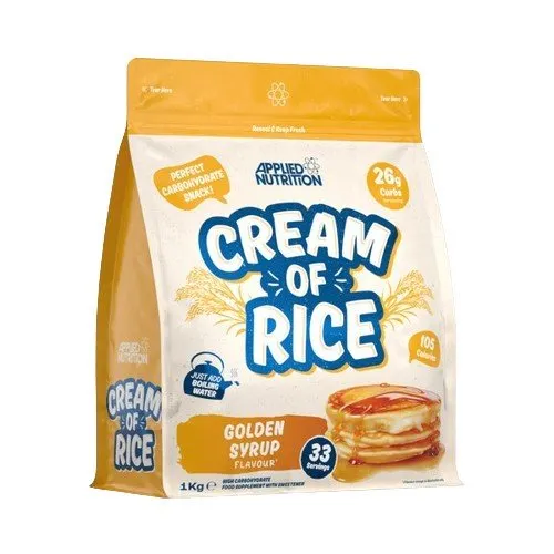 Applied Nutrition - Kleik Ryżowy, Cream of Rice, Golden Syrup, Proszek, 1000g