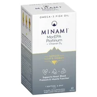 Minami - MorEPA Platinum + Vitamin D3, 60 Softgeles