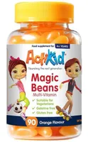 ActiKid - Magic Beans Multi-Vitamin, Orange, 90 żelek