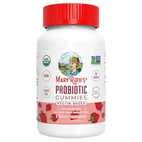 MaryRuth Organics - Probiotyki, Truskawka, 60 żelek