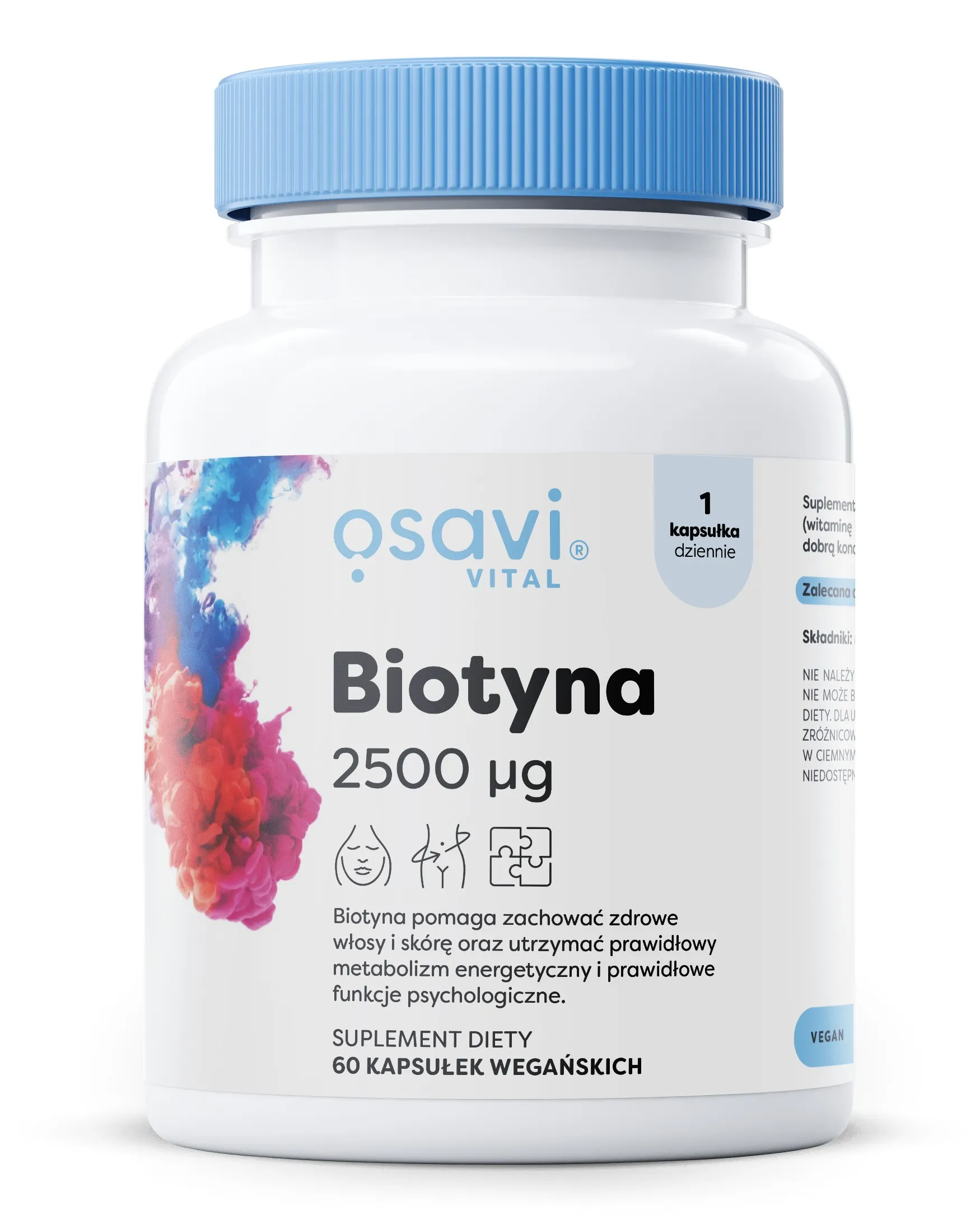 Osavi - Biotyna, 2500µg, 60 kapsułek