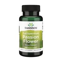 Swanson - Full-Spectrum Passion Flower, 500mg, 60 kapsułek
