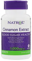 Natrol - Cinnamon Extract, 1000mg, 80 tablets