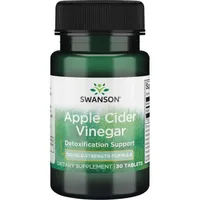 Swanson - Apple Cider Vinegar, Apple Cider Vinegar, 200mg, 30 Tablets