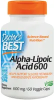 Doctor's Best - Alpha Lipoic Acid, 600mg, 60 capsules