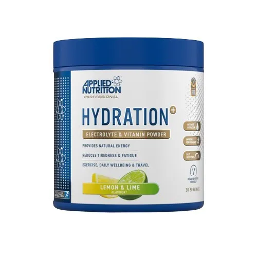 Applied Nutrition - Hydration+, Elektrolity i Witaminy, Lemon & Lime, Proszek, 240g