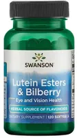 Swanson - Lutein Esters and Bilberry, 120 Softgeles