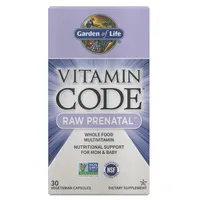 Garden of Life - Vitamin Code RAW, Multivitamins for Pregnant Women, 30 capsules