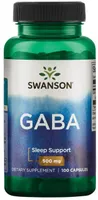 Swanson - GABA, 500mg, 100 Capsules
