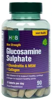 Holland & Barrett - Glucosamine Sulphate, Max Strength, 90 tabletek