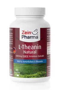 Zein Pharma - L-Teanina, 500mg, 90 kapsułek