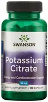 Swanson - Potassium Citrate, 99mg, 120 Capsules