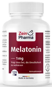 Zein Pharma - Melatonina, 1mg, 120 kapsułek