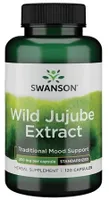 Swanson - Wild Jujube Ekstrakt, 250mg, 120 kapsułek 