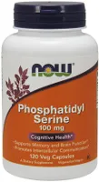 NOW Foods - Fosfatydyloseryna, 100mg, 120 vkaps