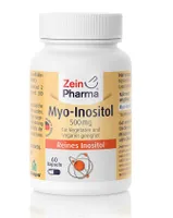 Zein Pharma - Inositol, Myo-Inositol, 500mg, 60 capsules