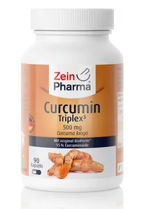 Zein Pharma - Kurkumina, Curcumin Triplex, 500mg, 90 kapsułek