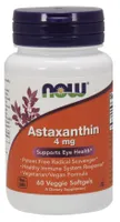NOW Foods - Astaksantyna, 4 mg, 60 roślinnych kapsułek miękkich