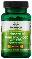Swanson - Dr. Stephen Langer's Ultimate 16 Probiotic Strains with FOS, 3.2 Billion CFU, 60 VCs