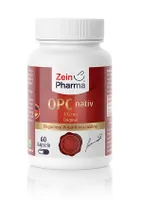 Zein Pharma - OPC Native, Ekstrakt z Pestek Winogron, 192mg, 60 kapsułek