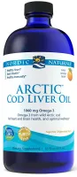 Nordic Naturals - Arctic Cod Liver, Cod liver oil, 1060mg, Orange, Liquid, 473 ml