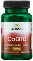 Swanson - Coenzyme Q10, 100mg, 100 Softgeles