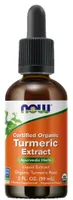 NOW Foods - Kurkuma Extract Liquid, Organic, Płyn, 59 ml