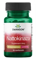 Swanson - Nattokinase, 100mg, 30 kapsułek