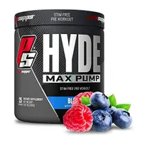 Pro Supps - Hyde Max Pump, Blue Razz, Proszek, 280g
