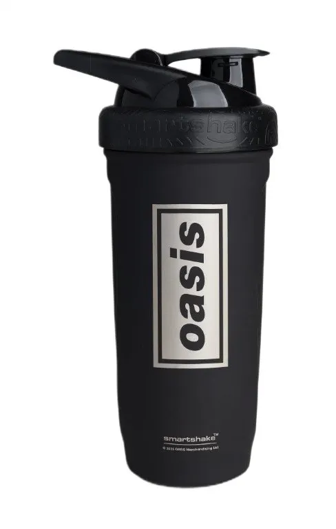 SmartShake - Shaker, Reforce Stainless Steel, Rock Band Collection, Oasis, 900 ml.