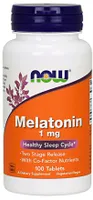 NOW Foods - Melatonin, 1mg, 100 tablets