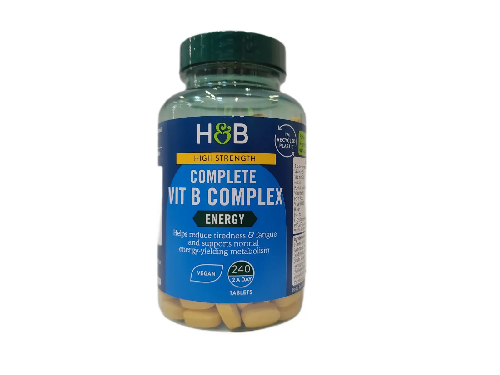 Holland & Barrett - High Strength Complete Vit B Complex, 240 tabletek