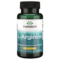 Swanson - L-Arginine, 500mg, 100 capsules